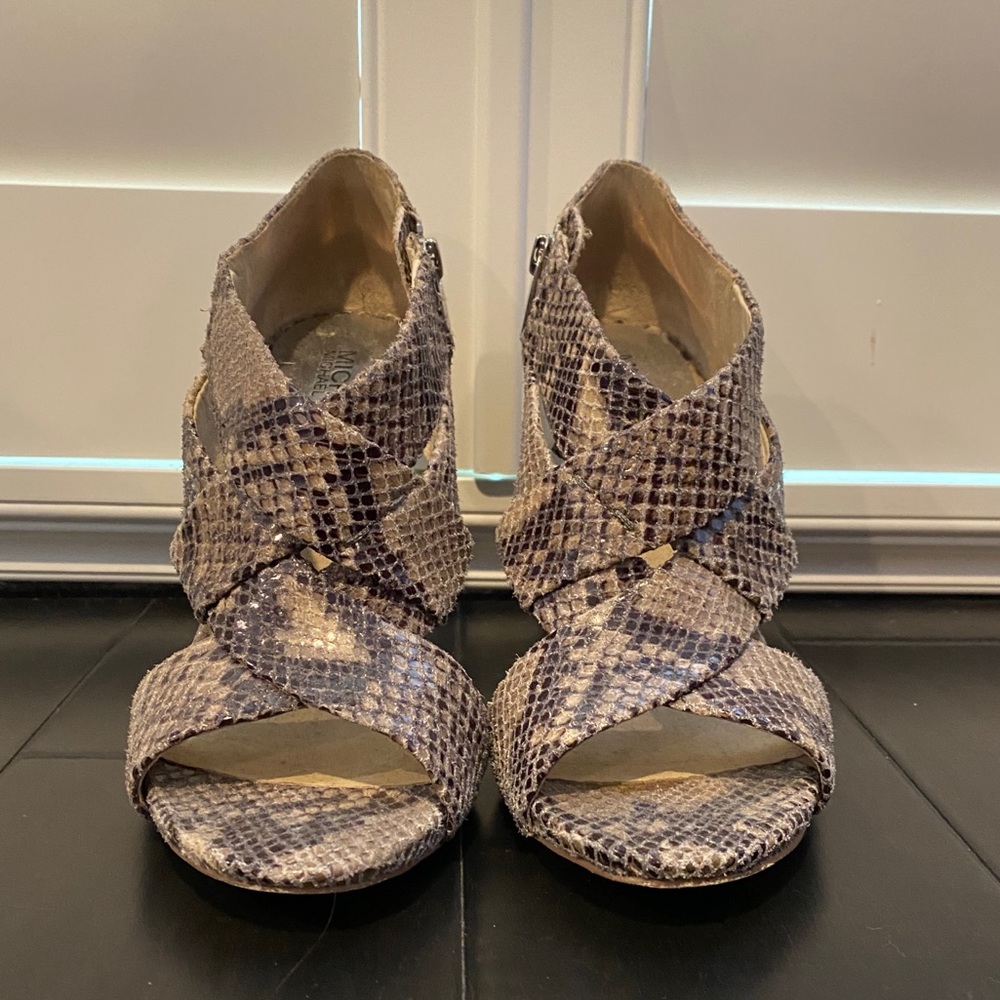 Beautiful Michael Michael Kors Python Heels (8) - image 2